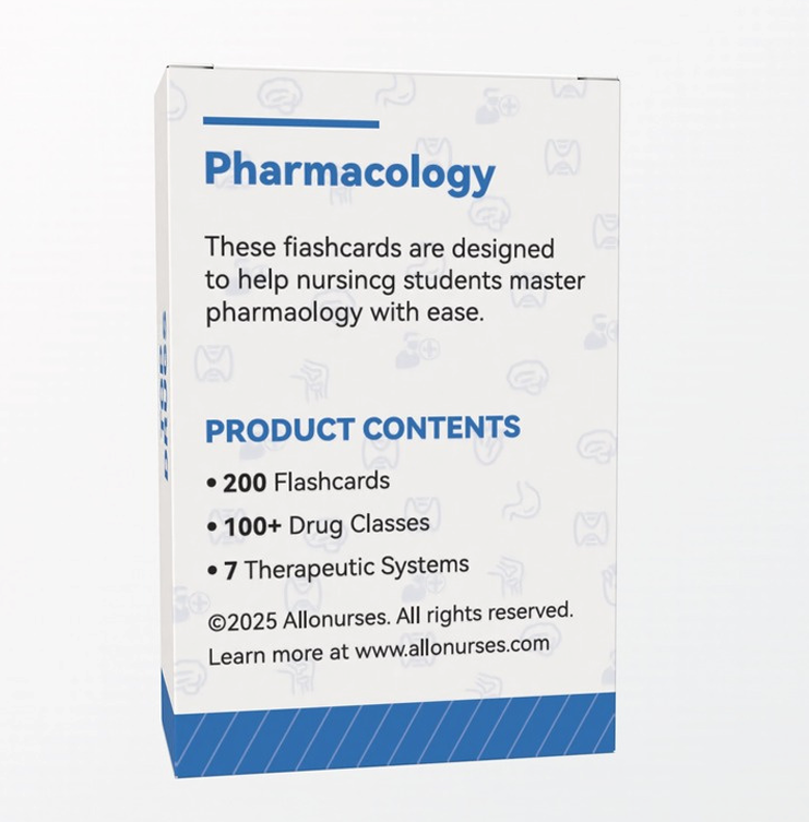 Pharmacology Flashcards – 1000 Terms for NCLEX, Nursing & Med School Review