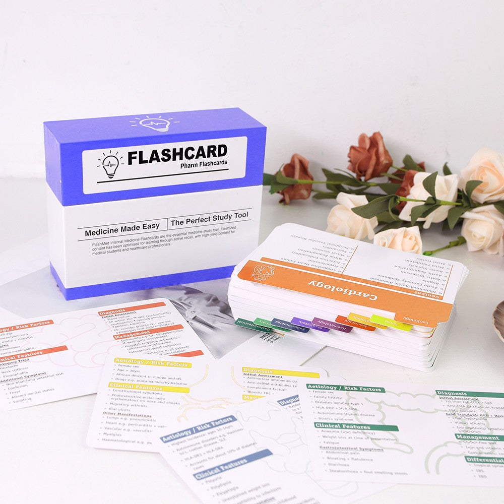 Pharmacology Flashcards – 1000 Terms for NCLEX, Nursing & Med School Review